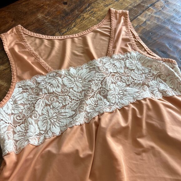Vintage Peach Paltal Pajama Set M - Picture 7 of 11